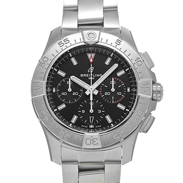 ブライトリング アベンジャー B01 クロノグラフ 44 AB0147101B1A1 ブラック メンズ 時計 【中古】【wristwatch】