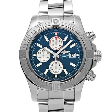 ブライトリング スーパーアベンジャー II A1337111/C871 ブルー/シルバー メンズ 時計 【中古】【wristwatch】