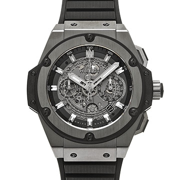 ウブロ キングパワー ウニコ チタニウム 701.NX.0170.RX スケルトン メンズ 時計 【中古】【wristwatch】