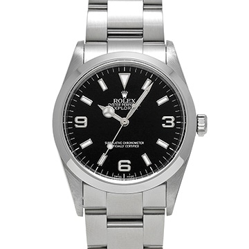 ロレックス エクスプローラー 114270 ブラック メンズ 時計 【中古】【wristwatch】