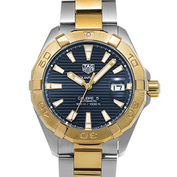 タグ ホイヤー アクアレーサー キャリバー5 WBD2120.BB0930 ブルー メンズ 時計 【中古】【wristwatch】
