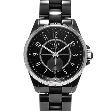シャネル J12-365 H3836 ブラック メンズ 時計 【中古】【wristwatch】