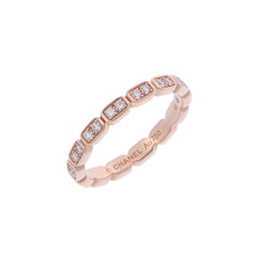 シャネル プルミエール プロメス リング #48 ゴールド J4134 K18ピンクゴールド PG レディース ジュエリー 【中古】【jewelry】
