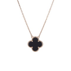 ヴァン クリーフ&アーペル ヴィンテージアルハンブラネックレス K18イエローゴールド YG レディース ジュエリー 【中古】【jewelry】