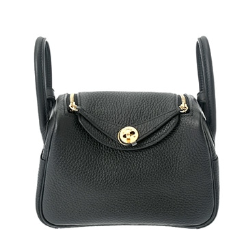 エルメス リンディ ミニ ブラック トリヨンクレマンス レディース バッグ 【未使用】【bag】