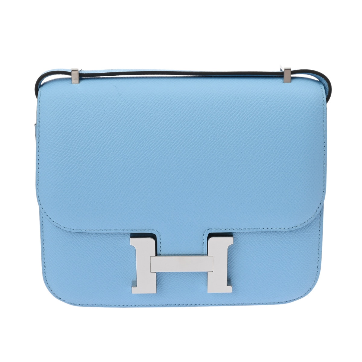 エルメス コンスタンス ミニ18 ミロワール セレステ ヴォーエプソン レディース バッグ 【中古】【bag】