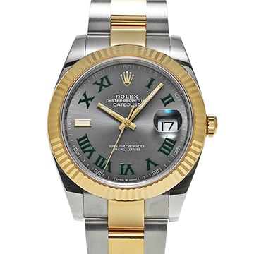 ロレックス デイトジャスト 41 126333 スレート メンズ 時計 【新品】【wristwatch】