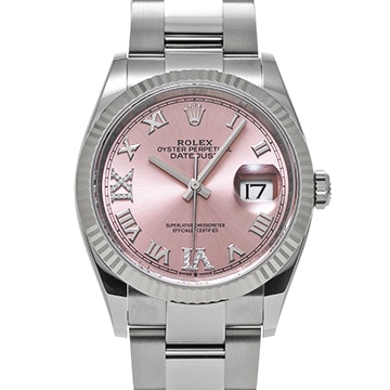 ロレックス デイトジャスト 36 126234 ピンク/ダイヤモンド メンズ 時計 【新品】【wristwatch】