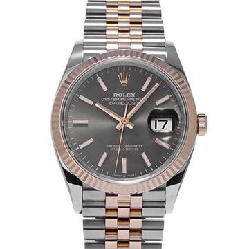 ロレックス デイトジャスト 36 126231 スレート メンズ 時計 【中古】【wristwatch】
