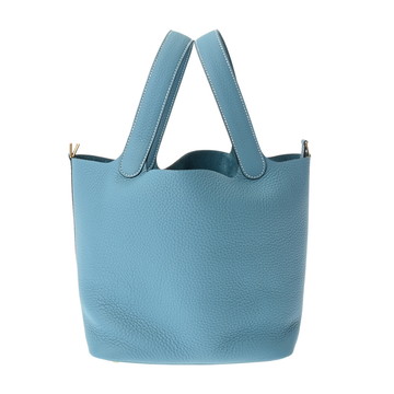 エルメス ピコタンロック MM ニューブルージーン トリヨンクレマンス レディース バッグ 【未使用】【bag】