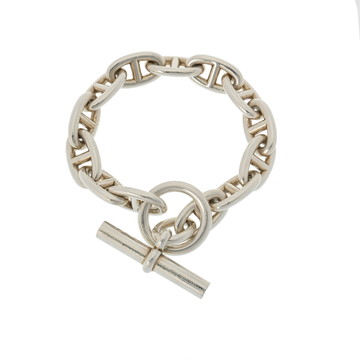 エルメス シェーヌダンクルブレスレット GM 13コマ シルバー シルバー925 レディース ジュエリー 【中古】【jewelry】
