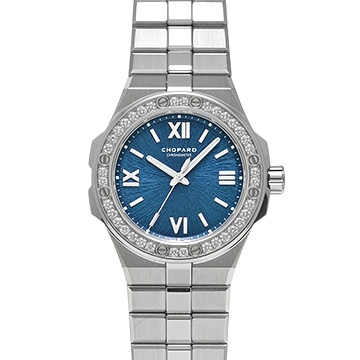 ショパール アルパイン イーグル 33 298617-3002 ブルー レディース 時計 【中古】【wristwatch】