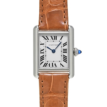 カルティエ タンク マスト SM WSTA0060 シルバー レディース 時計 【中古】【wristwatch】