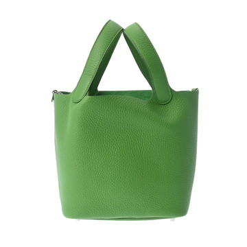 エルメス ピコタン ロック PM ヴェールユッカ トリヨンクレマンス レディース バッグ 【未使用】【bag】