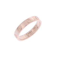 カルティエ ミニラブリング #51 ゴールド K18ピンクゴールド PG レディース ジュエリー 【中古】【jewelry】