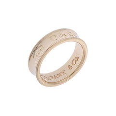 ティファニー 1837ナロー リング ゴールド K18イエローゴールド YG レディース ジュエリー 【中古】【jewelry】