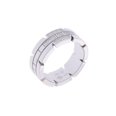 カルティエ タンクフランセーズ リング #48 シルバー B4064348 K18ホワイトゴールド WG レディース ジュエリー 【中古】【jewelry】