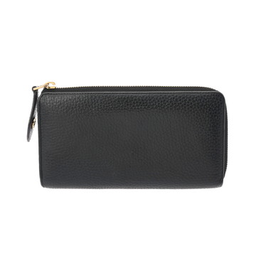 ルイ ヴィトン ポルトフォイユ・コメット ノワール/ピンク M63102 トリヨン レディース 財布 【中古】【purse】