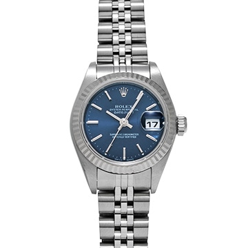 ロレックス デイトジャスト 79174 ブルー レディース 時計 【中古】【wristwatch】