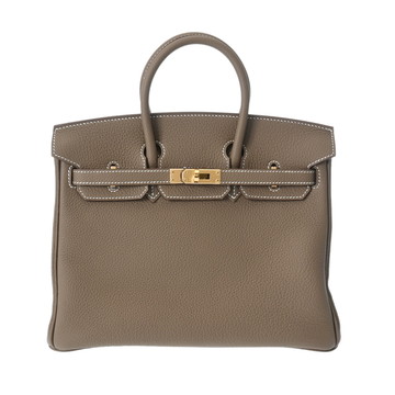 エルメス バーキン 25 エトゥープ トゴ レディース バッグ 【新品】【bag】
