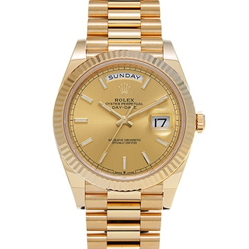 ロレックス デイデイト 40 228238 シャンパン メンズ 時計 【中古】【wristwatch】