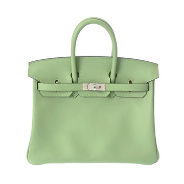 エルメス バーキン 25 ヴェールクリケット ヴォースイフト レディース バッグ 【未使用】【bag】