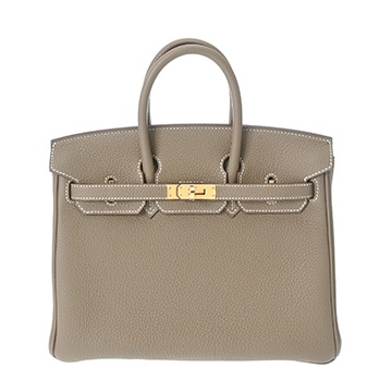 エルメス バーキン 25 エトゥープ トゴ レディース バッグ 【新品】【bag】