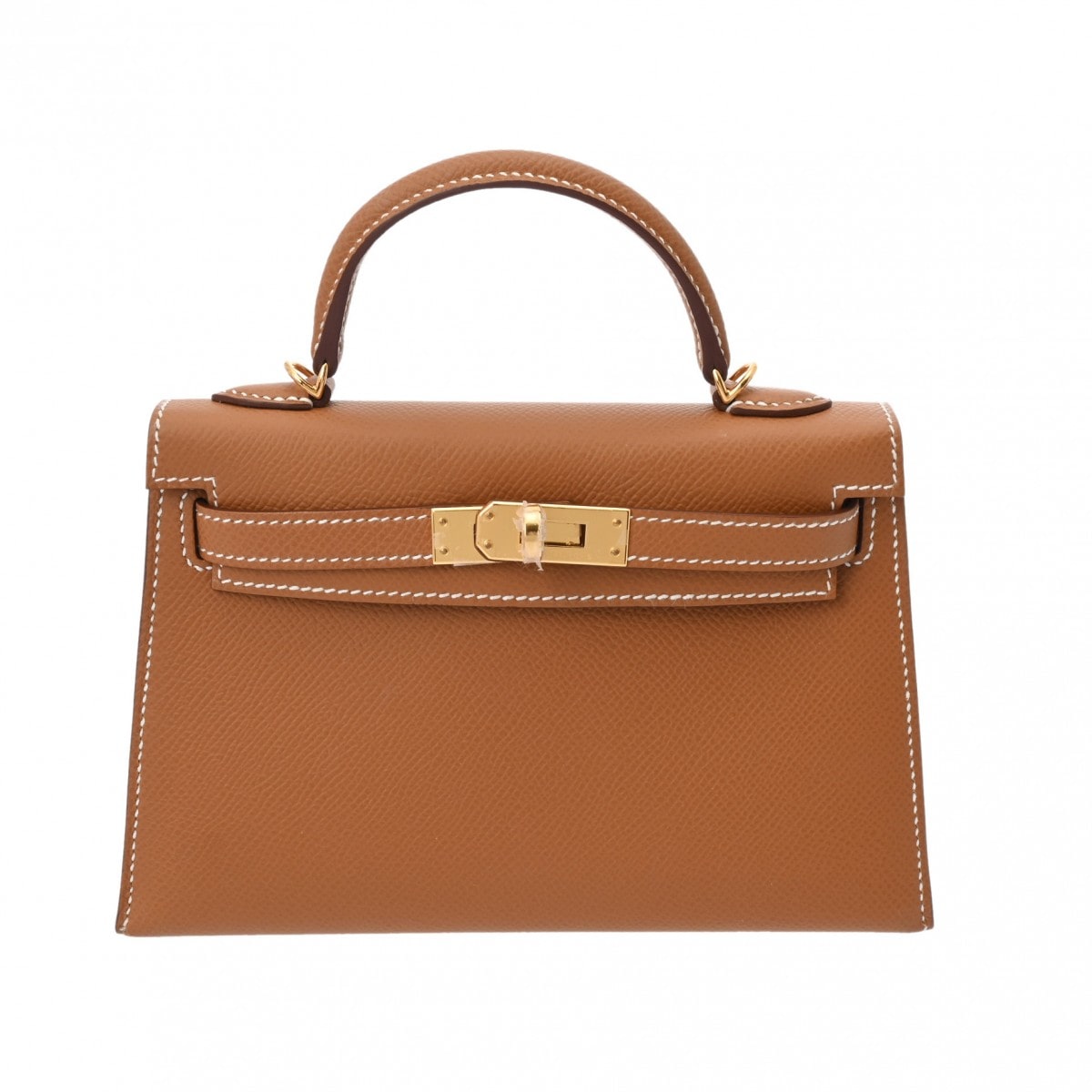 エルメス ミニケリー2 ゴールド ヴォーエプソン レディース バッグ 【未使用】【bag】