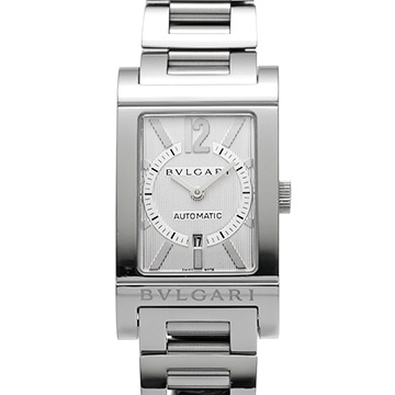 ブルガリ レッタンゴロ RT45S シルバー メンズ 時計 【中古】【wristwatch】