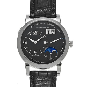 ランゲ&ゾーネ ランゲ1 ムーンフェイズ 192.029 ブラック メンズ 時計 【中古】【wristwatch】
