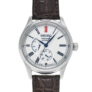 セイコー プレザージュ クラフツマンシップ シリーズ SARW049 ホワイト メンズ 時計 【中古】【wristwatch】