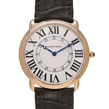 カルティエ ロンド ルイ カルティエ XL W6801004 シルバー メンズ 時計 【中古】【wristwatch】