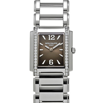 パテック フィリップ トゥエンティ-4 4910/1200A-010 グレー・ソレイユ レディース 時計 【中古】【wristwatch】