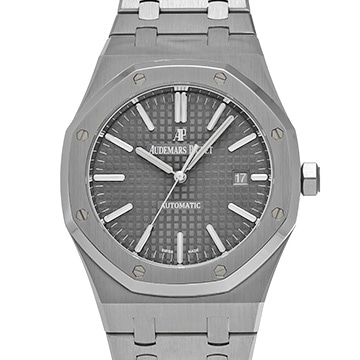 オーデマ ピゲ ロイヤルオーク 15400ST.OO.1220ST.04  グレー メンズ 時計 【中古】【wristwatch】