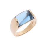 ブルガリ トロンケットリング ゴールド K18イエローゴールド YG レディース ジュエリー 【中古】【jewelry】