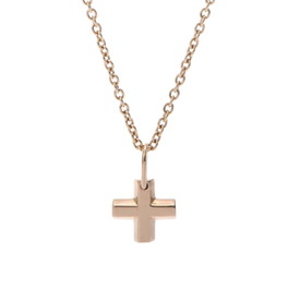 ブルガリ グリーククロス ネックレス K18イエローゴールド YG レディース ジュエリー 【中古】【jewelry】