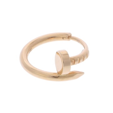 カルティエ ジュストアンクル シングル ピアス ゴールド K18イエローゴールド YG レディース ジュエリー 【中古】【jewelry】