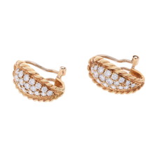 クイーン ダイヤイヤリング ゴールド K18イエローゴールド YG レディース ジュエリー 【中古】【jewelry】