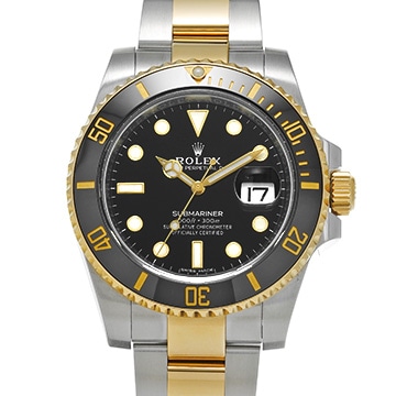 ロレックス サブマリーナ デイト 116613LN ブラック メンズ 時計 【中古】【wristwatch】