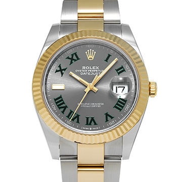 ロレックス デイトジャスト 41 126333 スレート メンズ 時計 【中古】【wristwatch】