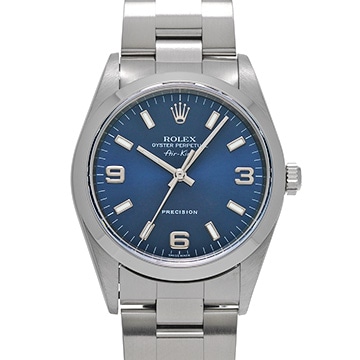ロレックス エアキング 14000M ブルー メンズ 時計 【中古】【wristwatch】