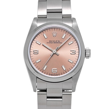 ロレックス オイスターパーペチュアル 67480 ピンク ユニセックス 時計 【中古】【wristwatch】