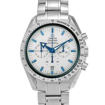 オメガ スピードマスター ブロードアロー  3551.20 ホワイト メンズ 時計 【中古】【wristwatch】