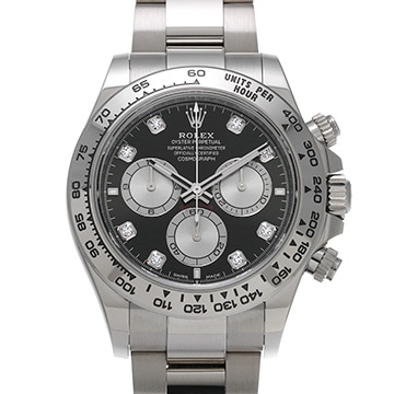 ロレックス コスモグラフ デイトナ 126509G ブライトブラック/スチール/ダイヤモンド メンズ 時計 【新品】【wristwatch】
