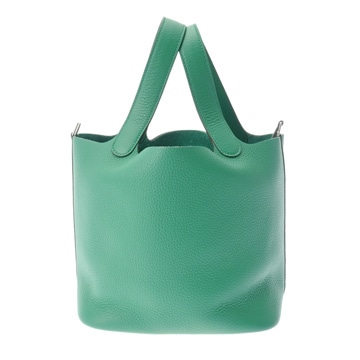 エルメス ピコタン ロック MM ヴェールヴェルティゴ トリヨンクレマンス レディース バッグ 【未使用】【bag】