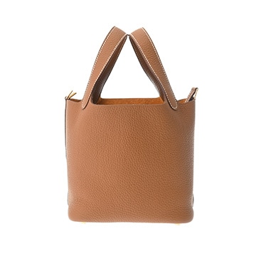 エルメス ピコタン ロック PM  ゴールド トリヨンクレマンス レディース バッグ 【未使用】【bag】