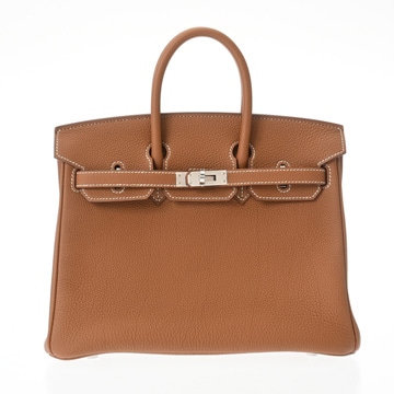 エルメス バーキン 25 ゴールド トゴ レディース バッグ 【未使用】【bag】