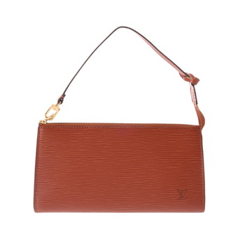 ルイ ヴィトン エピ ポシェット アクセソワール ケニアブラウン M52953 エピレザー レディース 【中古】【bag】