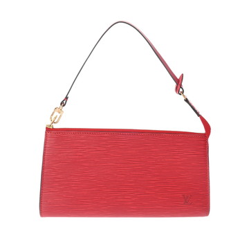 ルイ ヴィトン エピ ポシェット アクセソワール カスティリアンレッド M52947 エピレザー レディース 【中古】【bag】