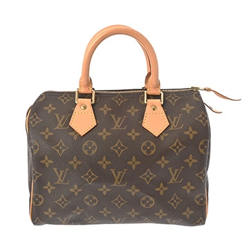 ルイ ヴィトン モノグラム スピーディ 25 ブラウン M41528 モノグラムキャンバス レディース バッグ 【中古】【bag】